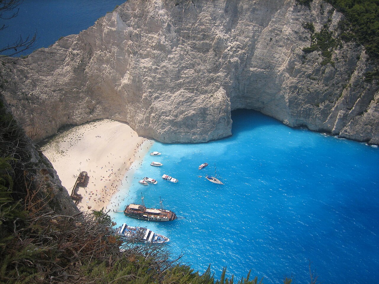Zante — Spiaggia del Relitto