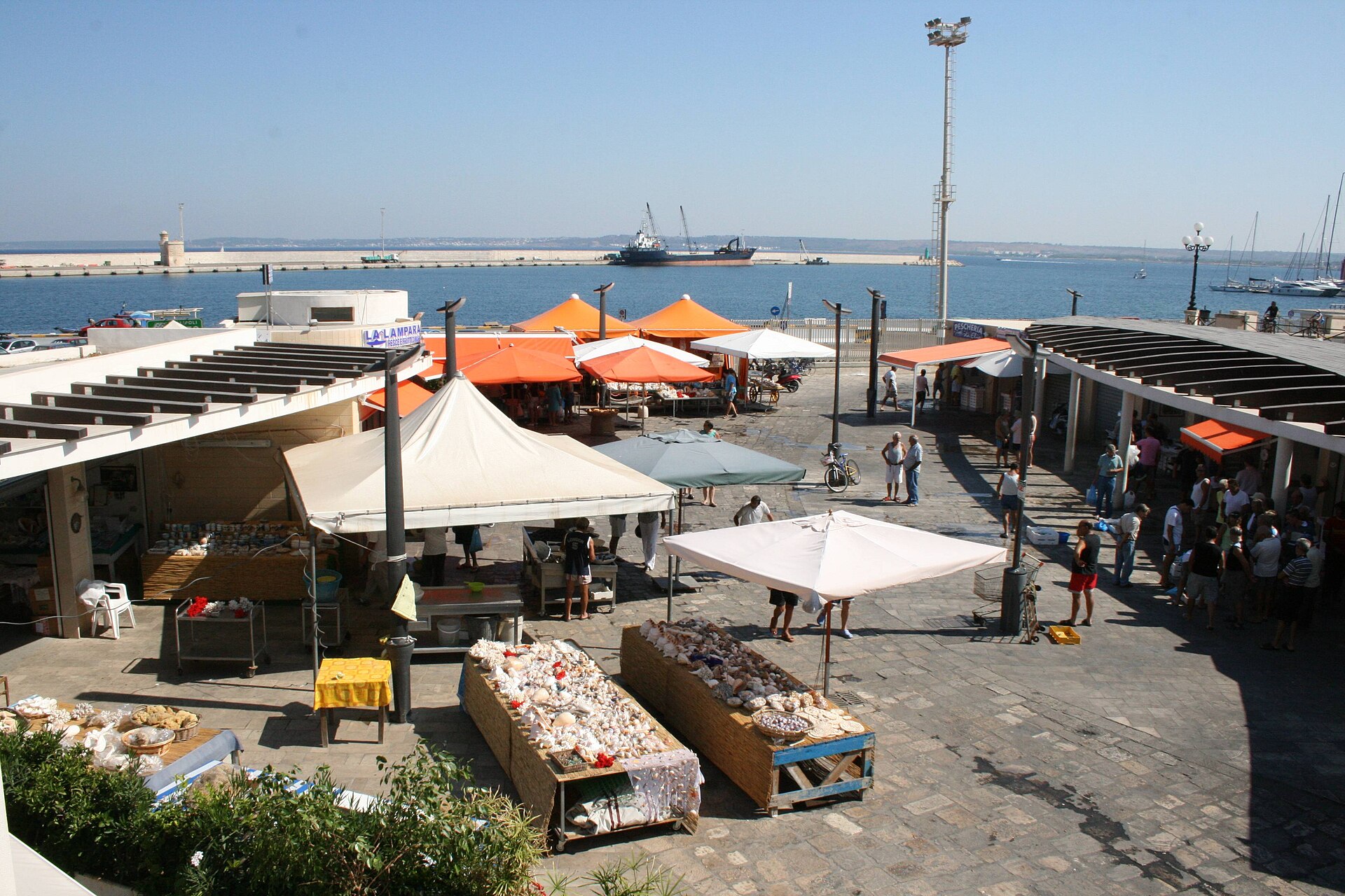 Gallipoli — mercato del pesce