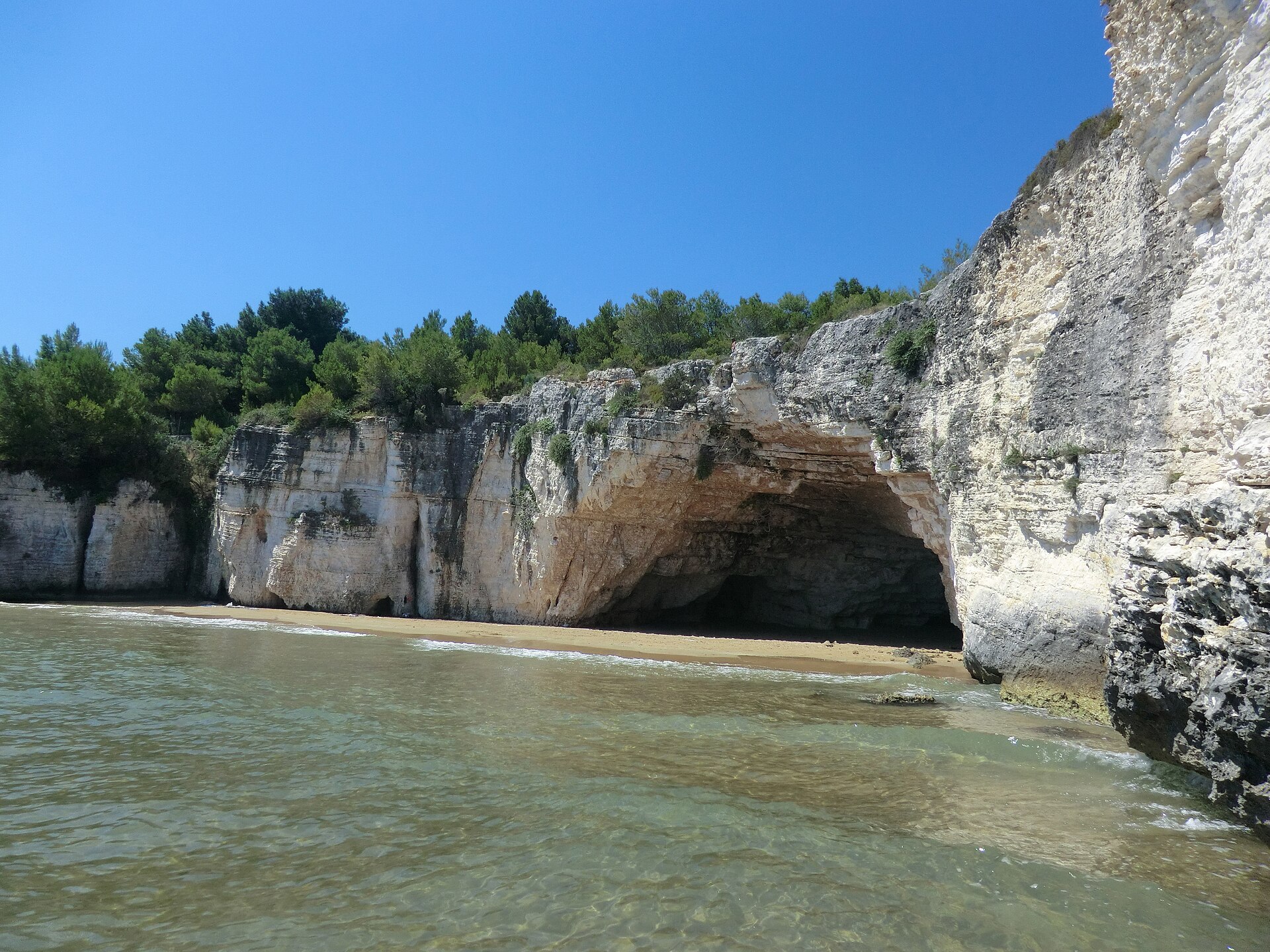 Vieste — Spiaggia dei Colombi