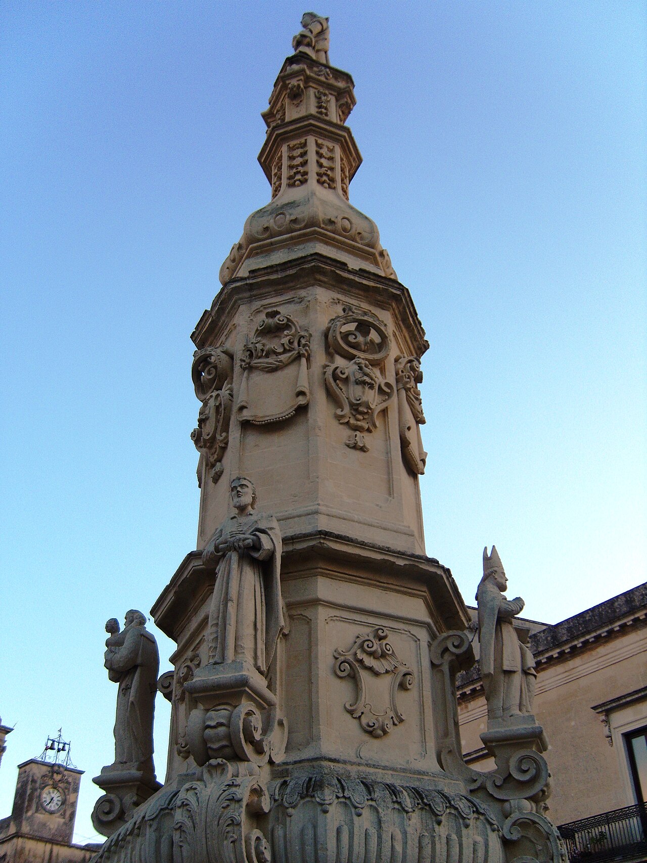 Vernole — Colonna di Sant'Anna