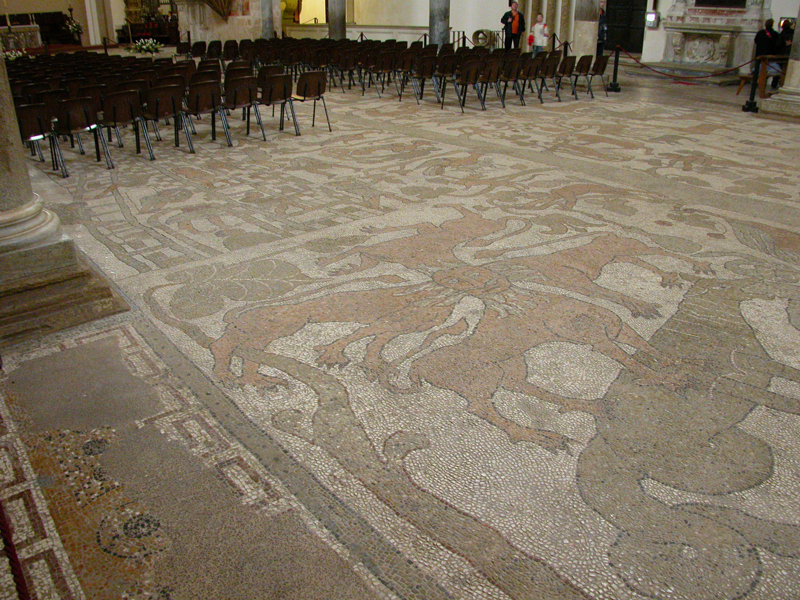 Salento — Mosaico pavimentale della Cattedrale di Otranto