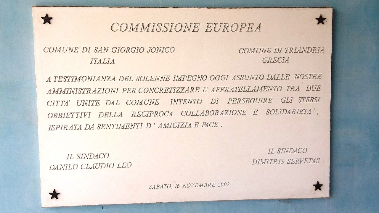 San Giorgio Ionico — Tagghiate