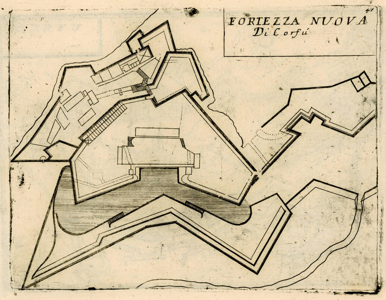 Corfù — Fortezza Nuova Neo Frourio